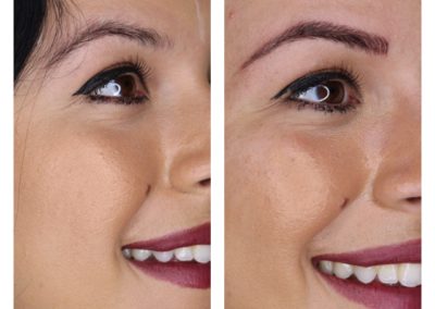 Microbladed Brows Before & After